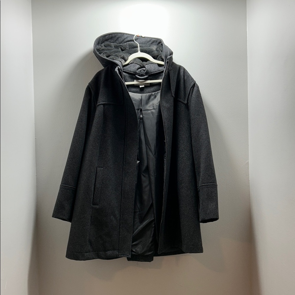 Wool coat Ava & Viv Charcoal coat. Excellent condition